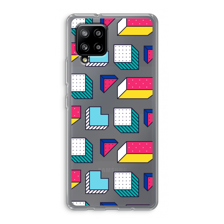 8-bit N°7: Samsung Galaxy A42 5G Transparant Hoesje