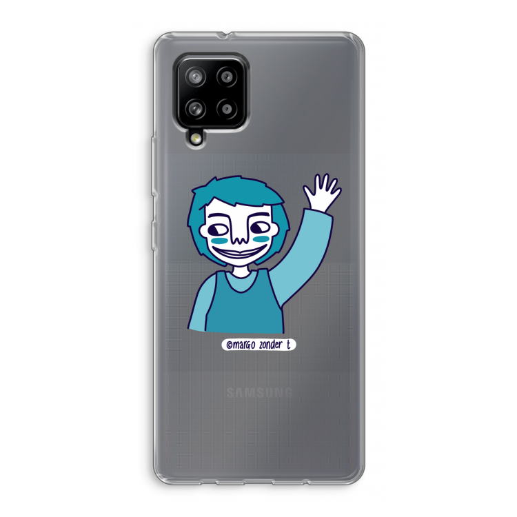 Zwaai: Samsung Galaxy A42 5G Transparant Hoesje