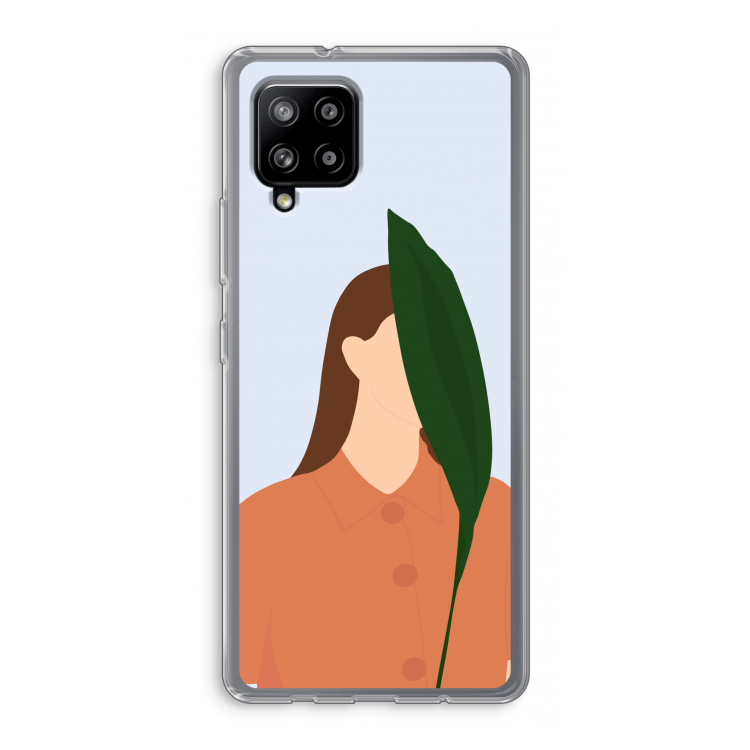 Leaf: Samsung Galaxy A42 5G Transparant Hoesje