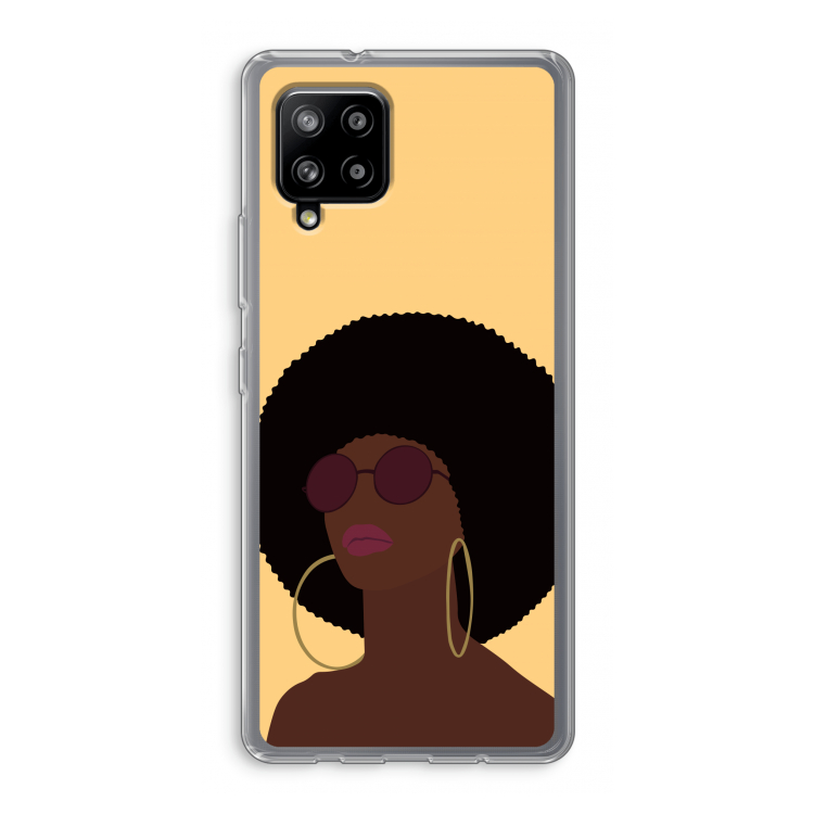 Golden hour: Samsung Galaxy A42 5G Transparant Hoesje