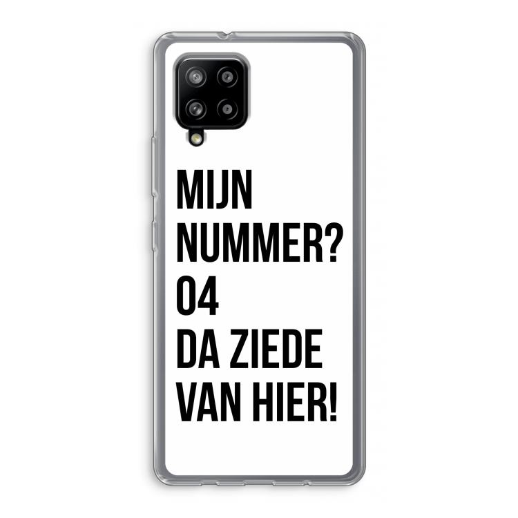 Da ziede van hier: Samsung Galaxy A42 5G Transparant Hoesje