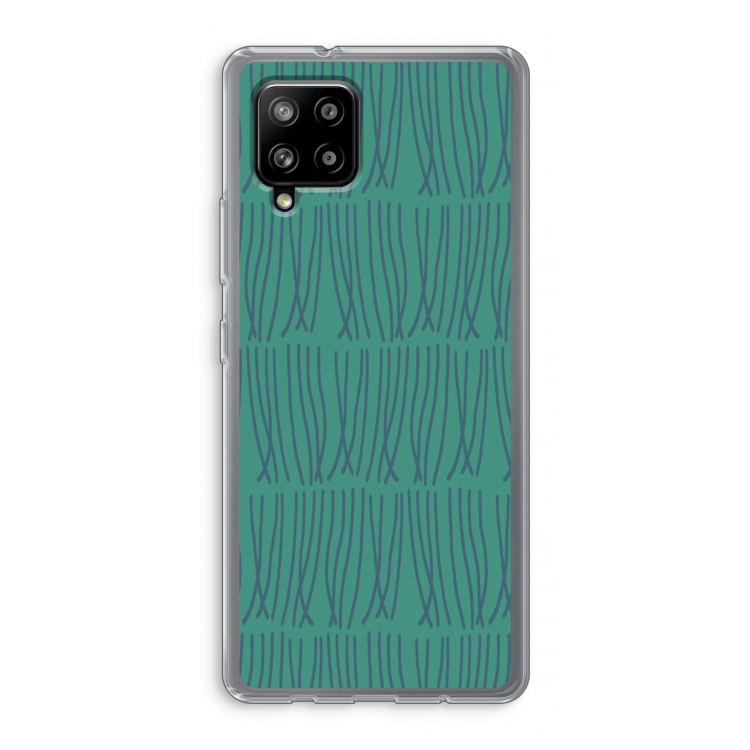 Swirls: Samsung Galaxy A42 5G Transparant Hoesje