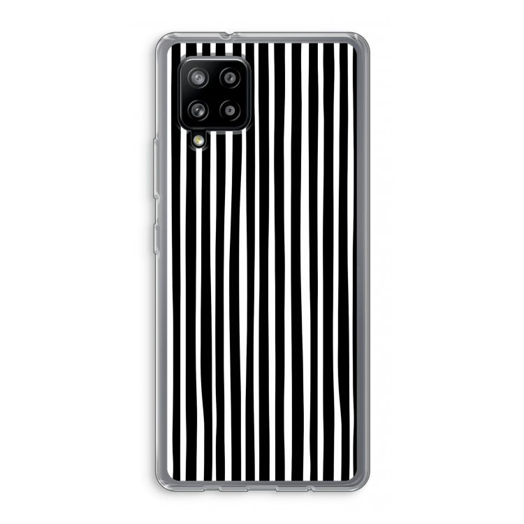 Stripes: Samsung Galaxy A42 5G Transparant Hoesje