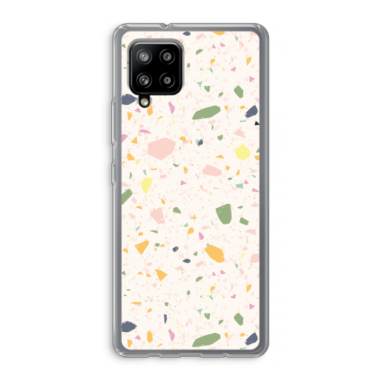 Terrazzo N°21: Samsung Galaxy A42 5G Transparant Hoesje