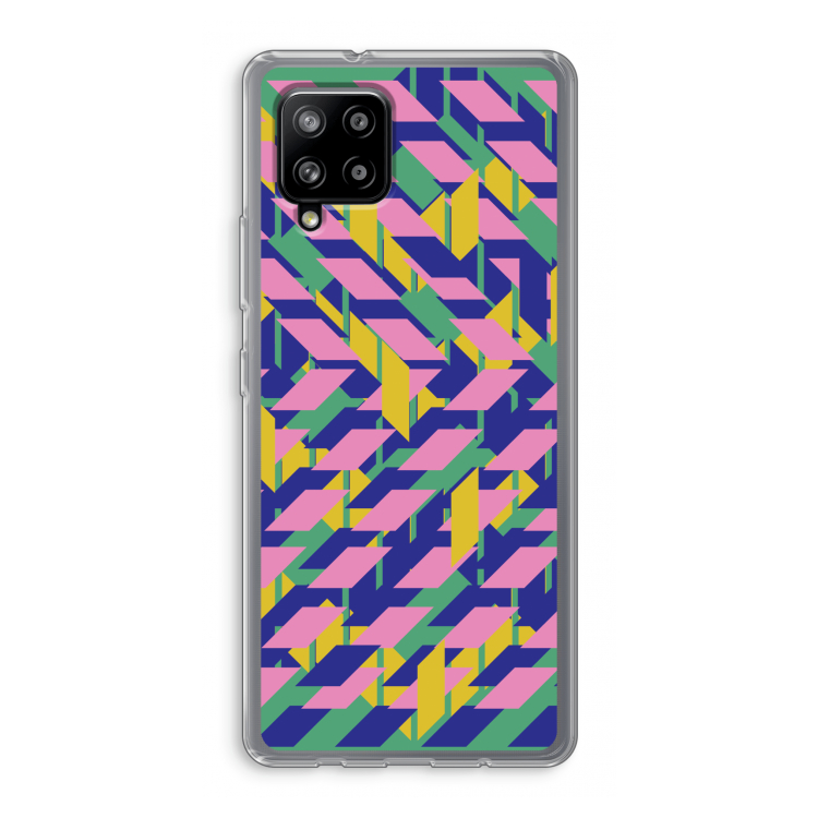 Skew Blush 1: Samsung Galaxy A42 5G Transparant Hoesje