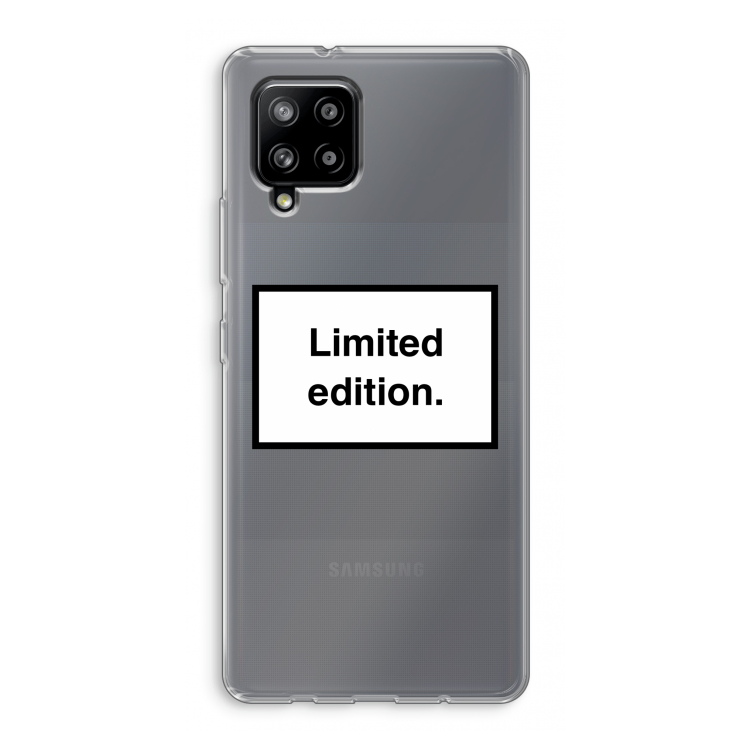 Limited edition: Samsung Galaxy A42 5G Transparant Hoesje