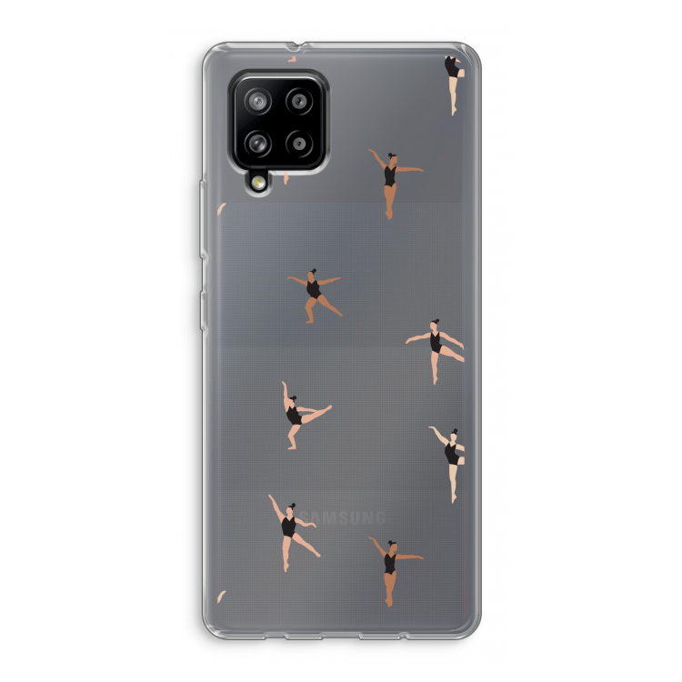 Dancing #1: Samsung Galaxy A42 5G Transparant Hoesje
