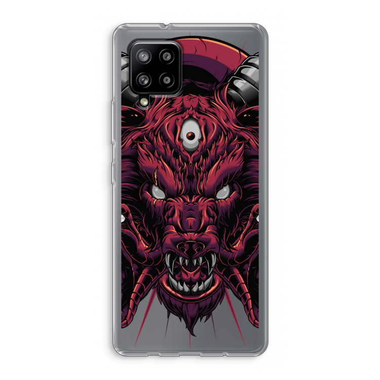 Hell Hound and Serpents: Samsung Galaxy A42 5G Transparant Hoesje