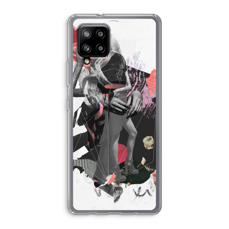 Dissimulation du réel: Samsung Galaxy A42 5G Transparant Hoesje