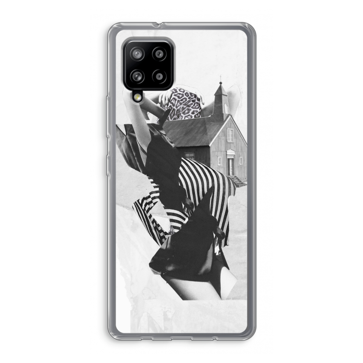 House: Samsung Galaxy A42 5G Transparant Hoesje