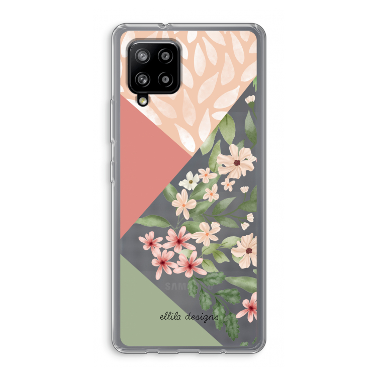 Sweet heaven geometrics: Samsung Galaxy A42 5G Transparant Hoesje