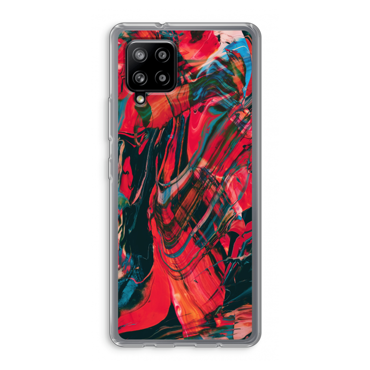 Endless Descent: Samsung Galaxy A42 5G Transparant Hoesje