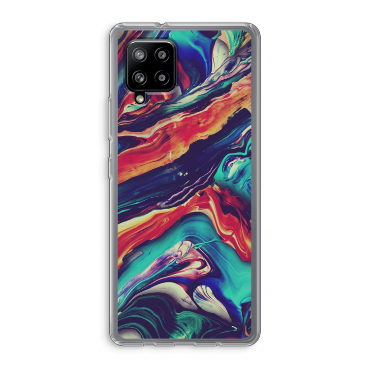 Chameleon Sun: Samsung Galaxy A42 5G Transparant Hoesje
