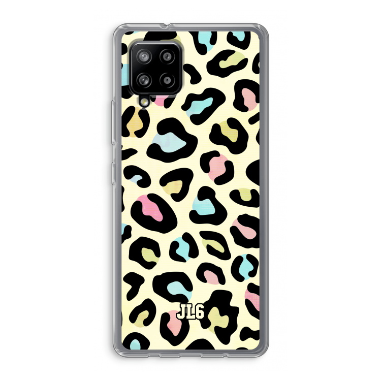 Leopard pattern: Samsung Galaxy A42 5G Transparant Hoesje