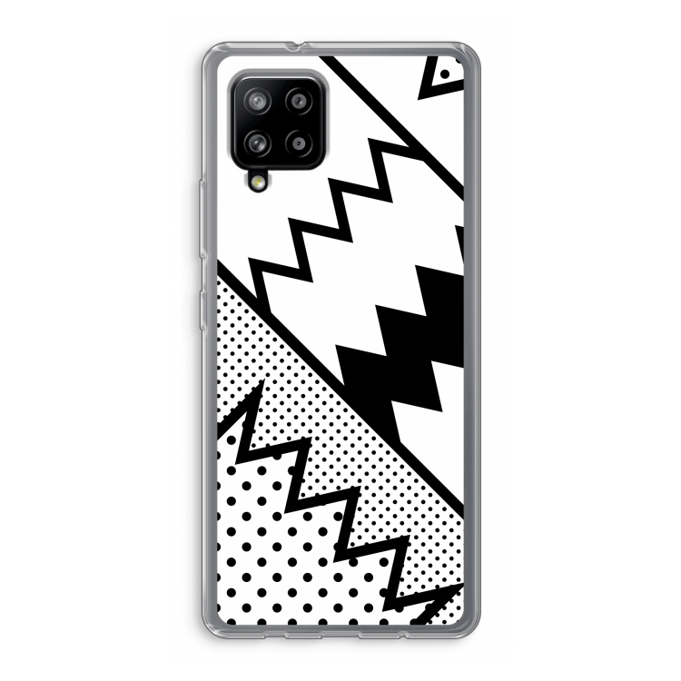 Pop Art #5: Samsung Galaxy A42 5G Transparant Hoesje