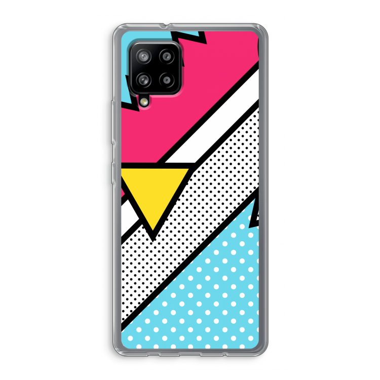 Pop Art #3: Samsung Galaxy A42 5G Transparant Hoesje