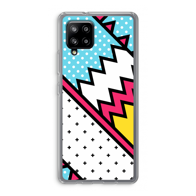 Pop Art #2: Samsung Galaxy A42 5G Transparant Hoesje