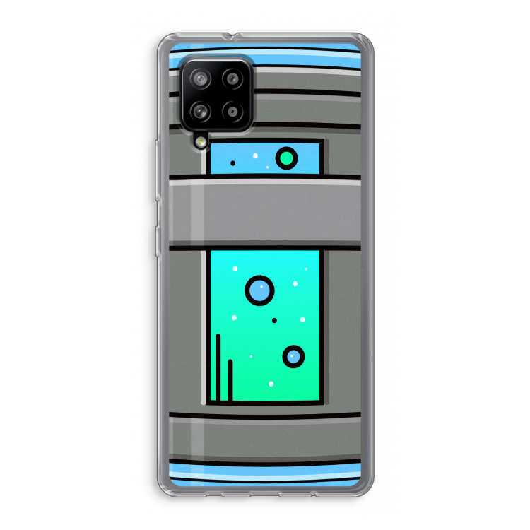 Chug Bottle: Samsung Galaxy A42 5G Transparant Hoesje
