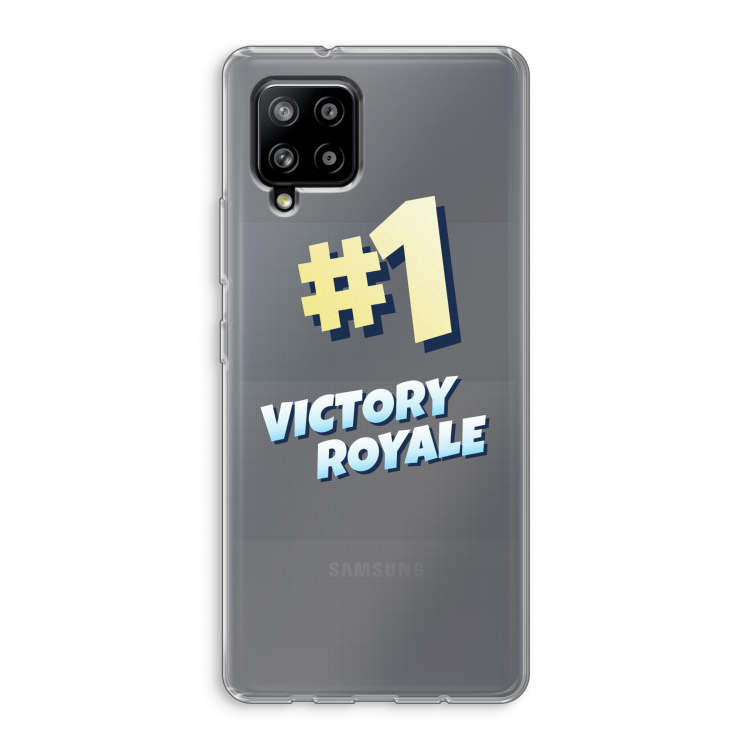Victory Royale: Samsung Galaxy A42 5G Transparant Hoesje