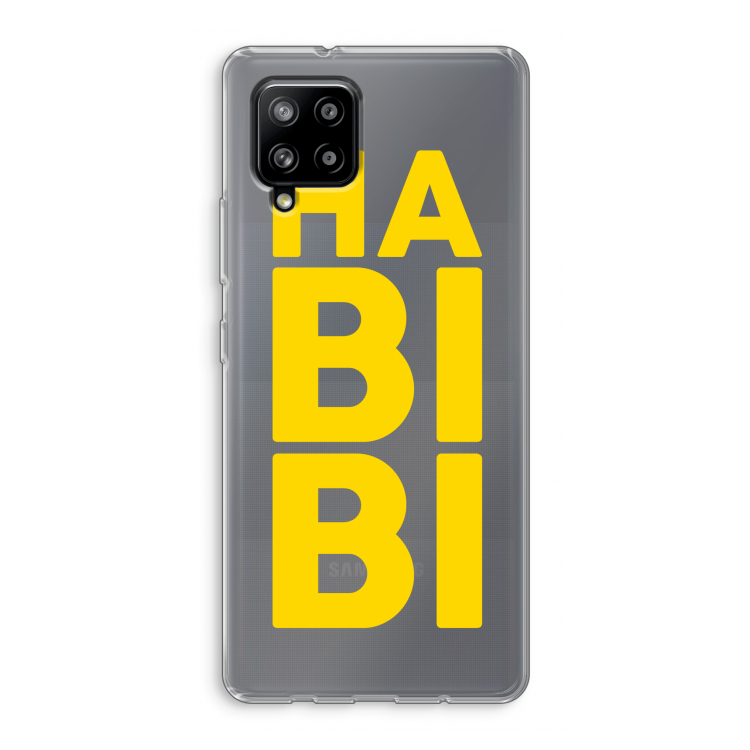 Habibi Majorelle : Samsung Galaxy A42 5G Transparant Hoesje