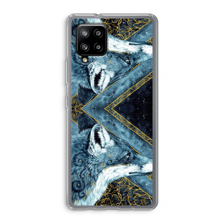 Golden Fox: Samsung Galaxy A42 5G Transparant Hoesje