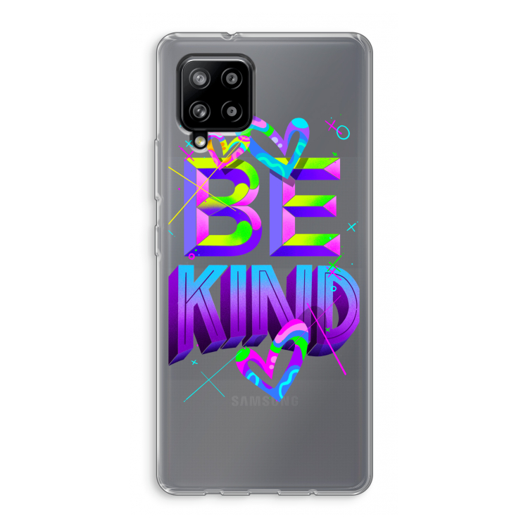 Be Kind: Samsung Galaxy A42 5G Transparant Hoesje
