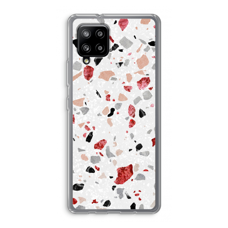 Terrazzo N°12: Samsung Galaxy A42 5G Transparant Hoesje
