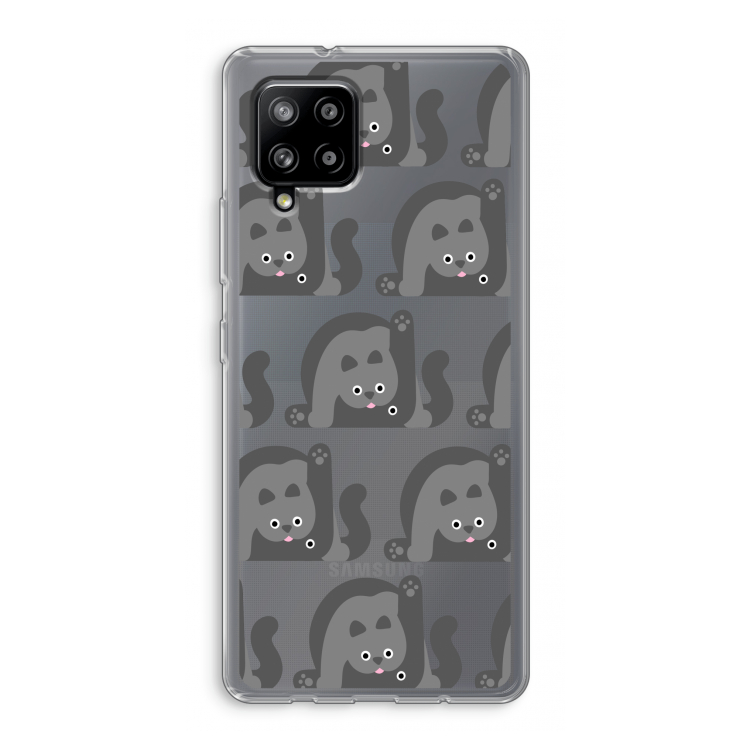 Cats: Samsung Galaxy A42 5G Transparant Hoesje