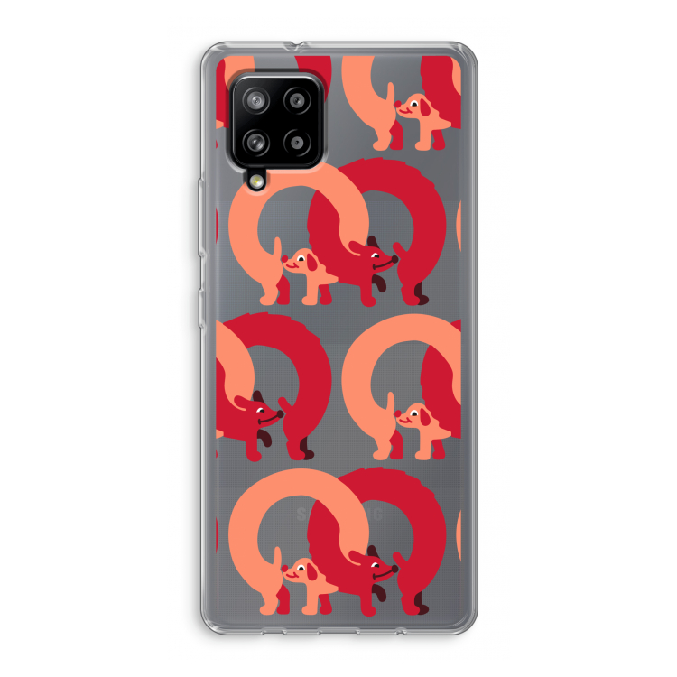 Dogs: Samsung Galaxy A42 5G Transparant Hoesje