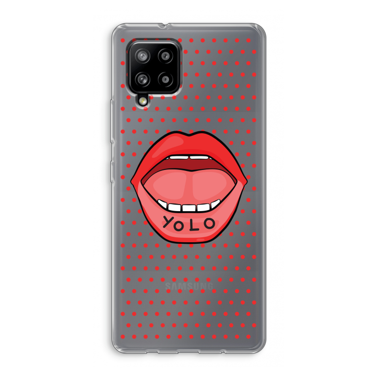 Yolo Denise: Samsung Galaxy A42 5G Transparant Hoesje