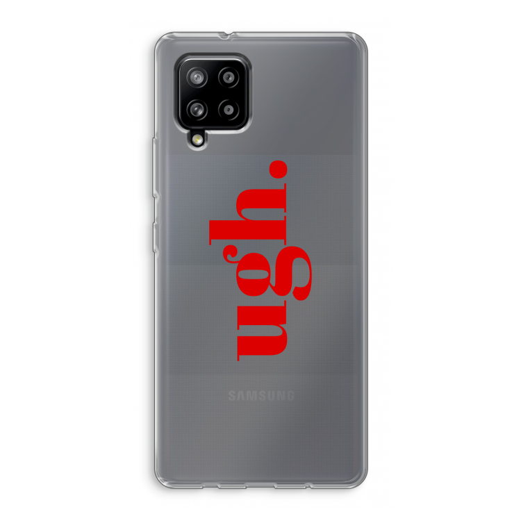 Ugh: Samsung Galaxy A42 5G Transparant Hoesje