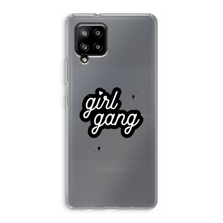 Girl Gang: Samsung Galaxy A42 5G Transparant Hoesje