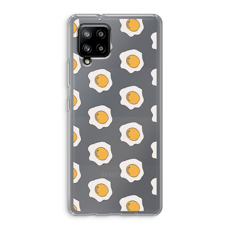 Bacon to my eggs #1: Samsung Galaxy A42 5G Transparant Hoesje