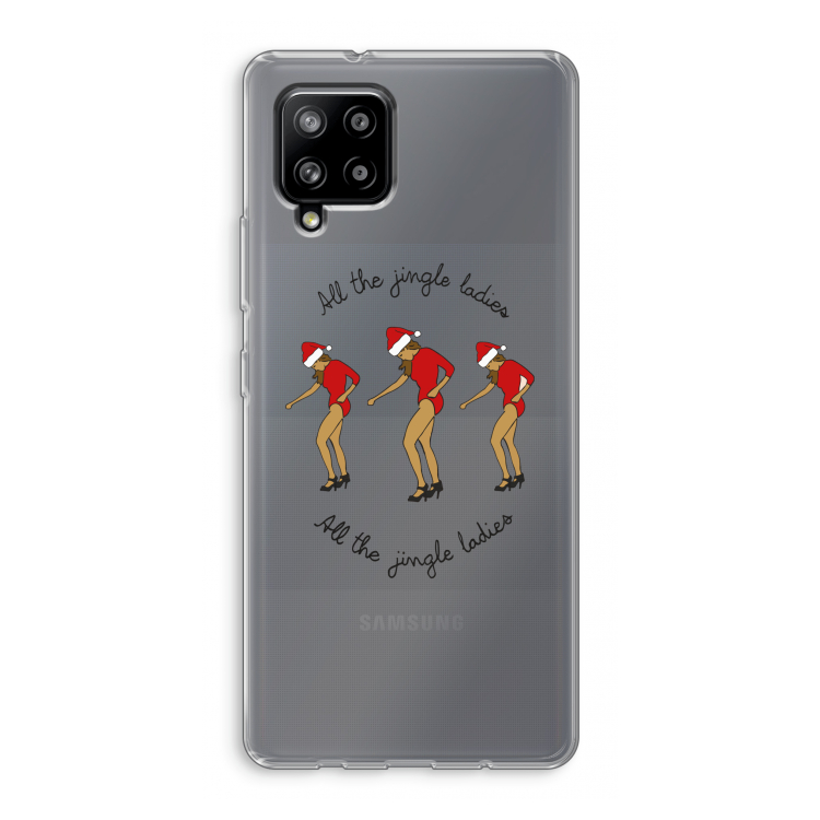 Jingle Ladies: Samsung Galaxy A42 5G Transparant Hoesje