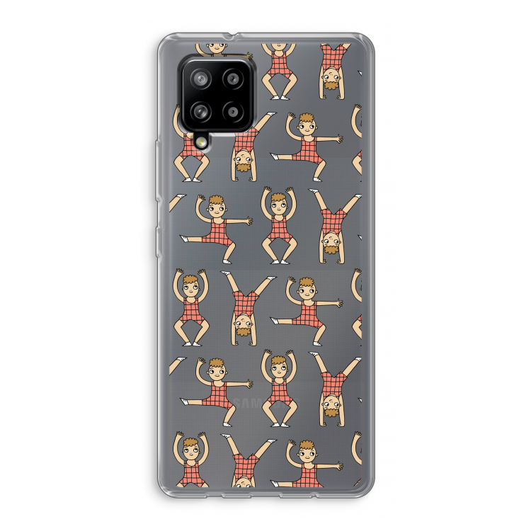 Gymboys: Samsung Galaxy A42 5G Transparant Hoesje