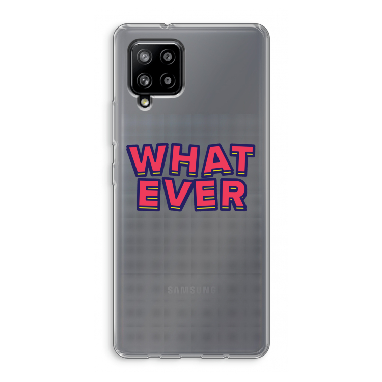 Whatever: Samsung Galaxy A42 5G Transparant Hoesje