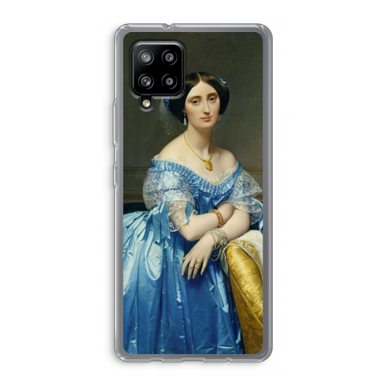 Eleonore: Samsung Galaxy A42 5G Transparant Hoesje