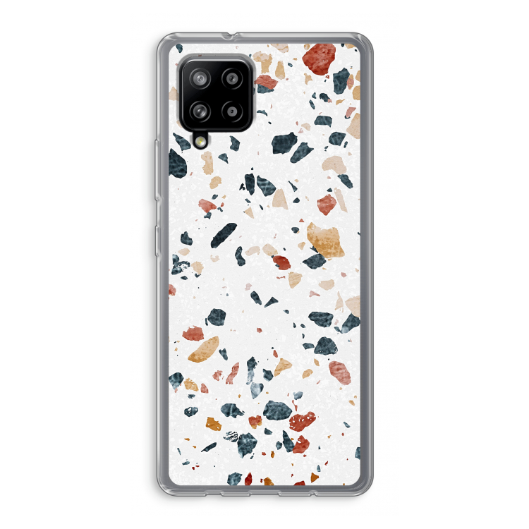 Terrazzo N°4: Samsung Galaxy A42 5G Transparant Hoesje