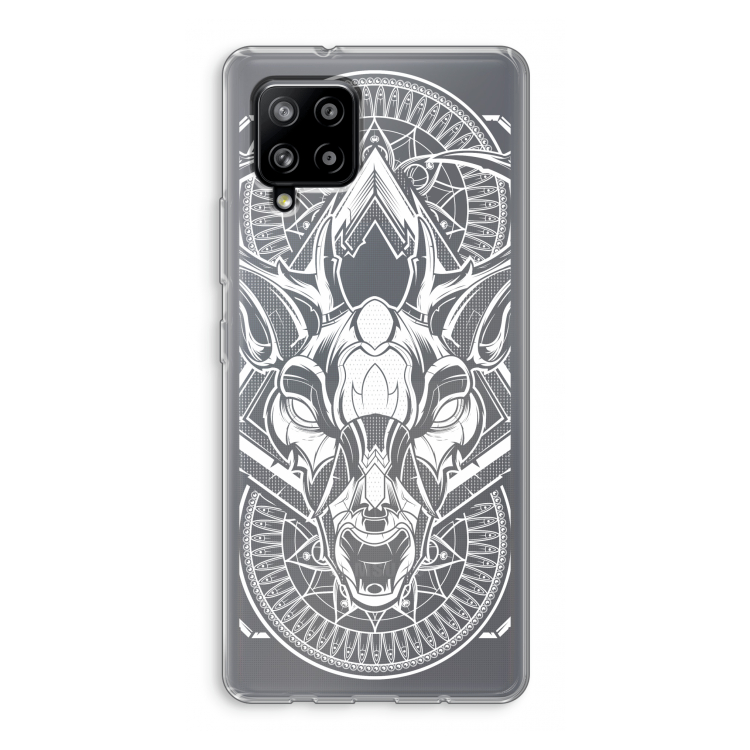 Oh Deer: Samsung Galaxy A42 5G Transparant Hoesje