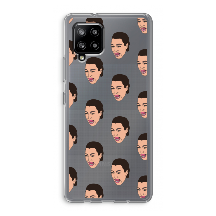 Ugly Cry Call: Samsung Galaxy A42 5G Transparant Hoesje