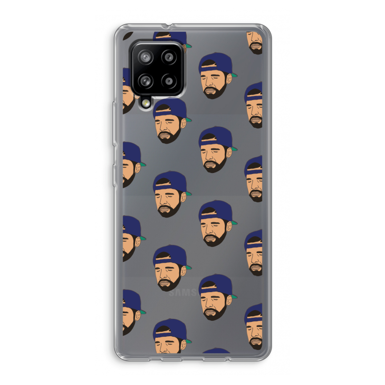 Drake Away: Samsung Galaxy A42 5G Transparant Hoesje