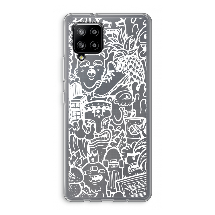 Vexx Mixtape #2: Samsung Galaxy A42 5G Transparant Hoesje