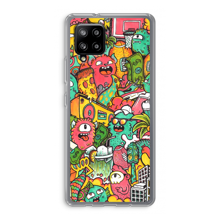 Vexx City: Samsung Galaxy A42 5G Transparant Hoesje