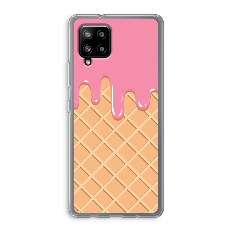 Ice cream: Samsung Galaxy A42 5G Transparant Hoesje