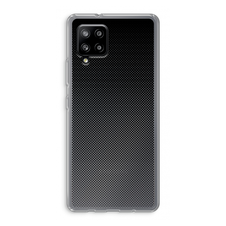 Musketon Halftone: Samsung Galaxy A42 5G Transparant Hoesje