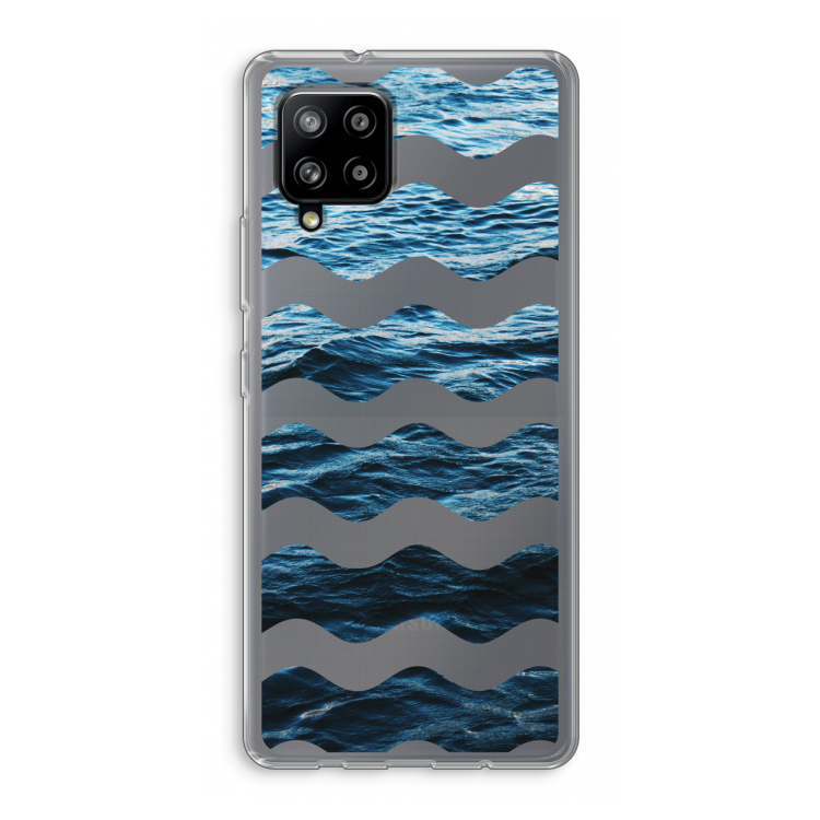 Oceaan: Samsung Galaxy A42 5G Transparant Hoesje