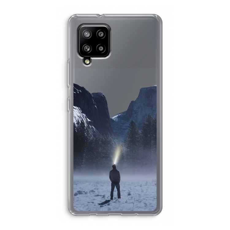 Wanderlust: Samsung Galaxy A42 5G Transparant Hoesje