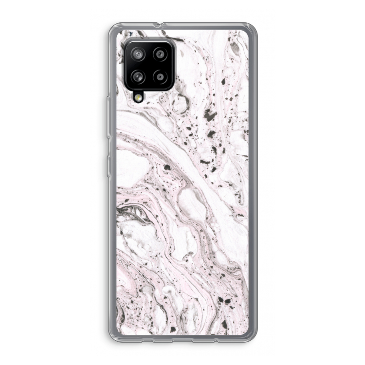Mengelmoes: Samsung Galaxy A42 5G Transparant Hoesje