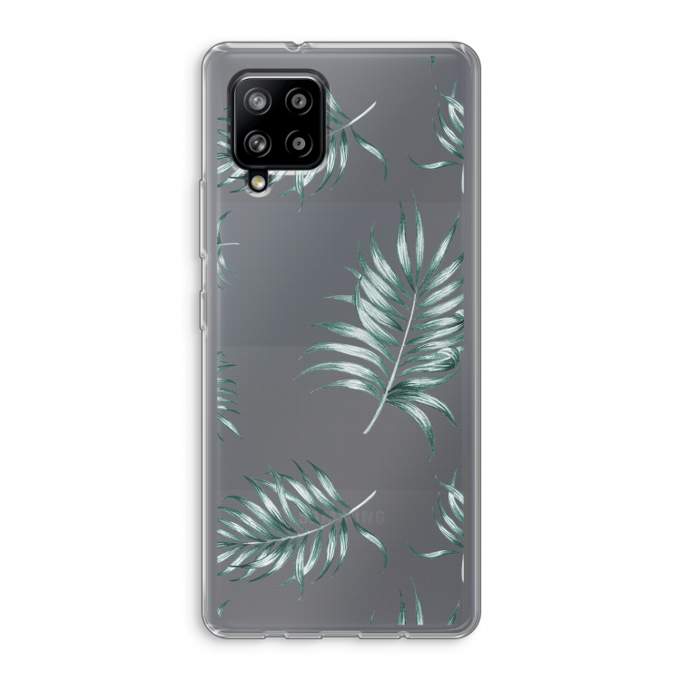 Simple leaves: Samsung Galaxy A42 5G Transparant Hoesje