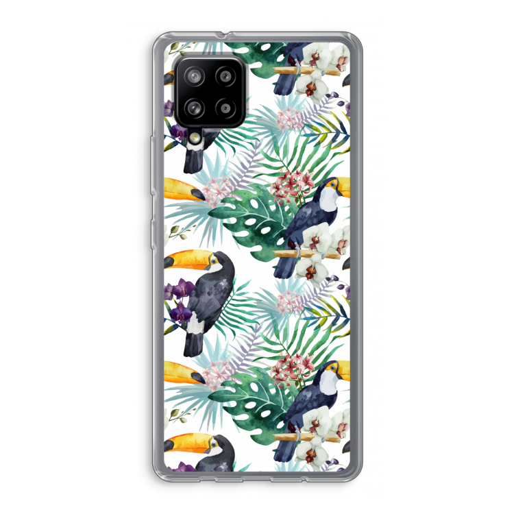 Tukans: Samsung Galaxy A42 5G Transparant Hoesje